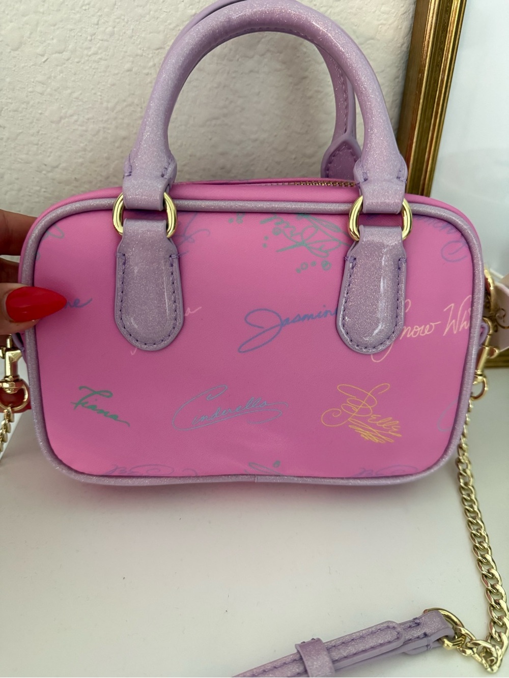 Disney Stoney Clover Lane Princess Autograph Mini Bowler NWT